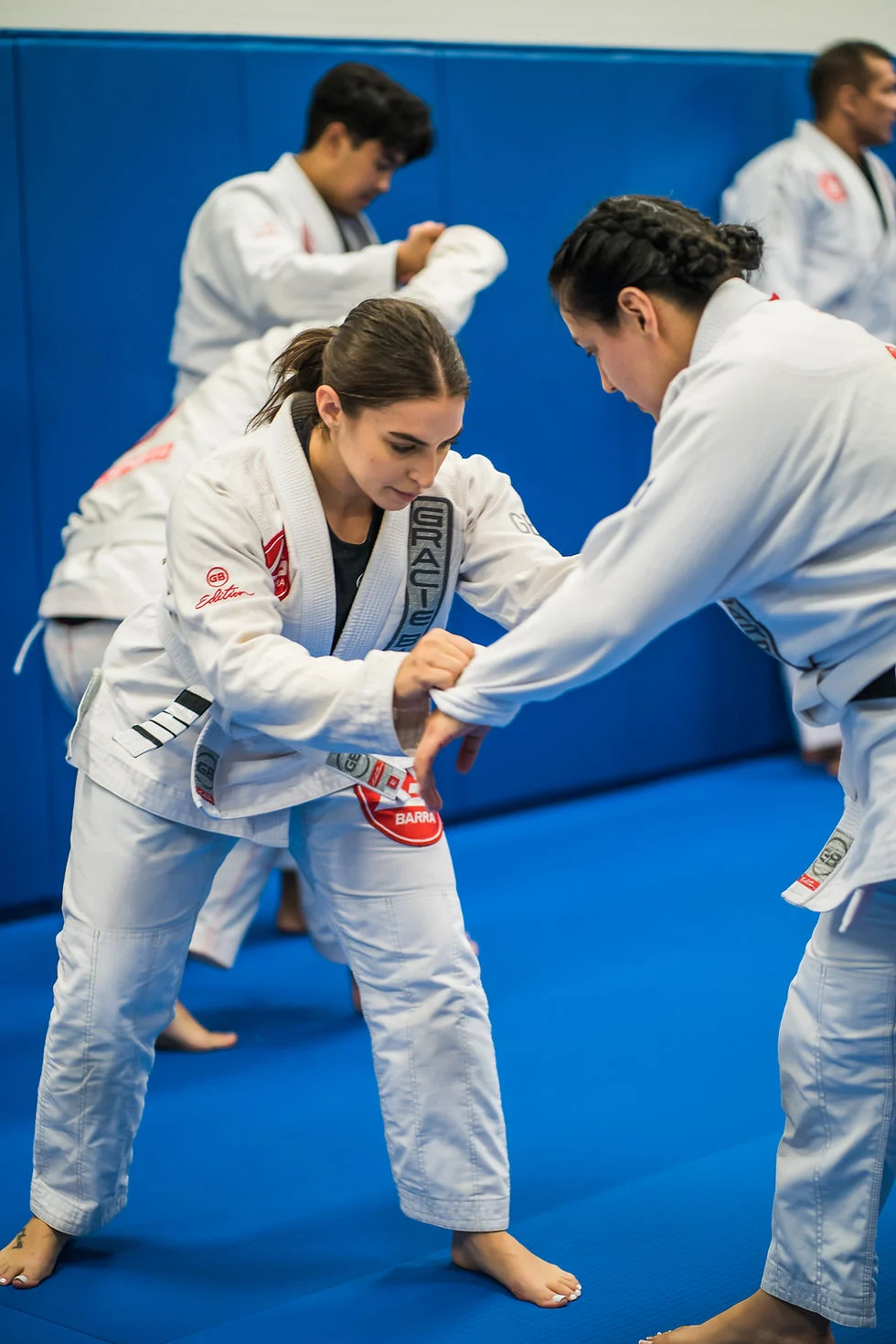 Women training Jiu‑Jitsu at Gracie Barra Andover