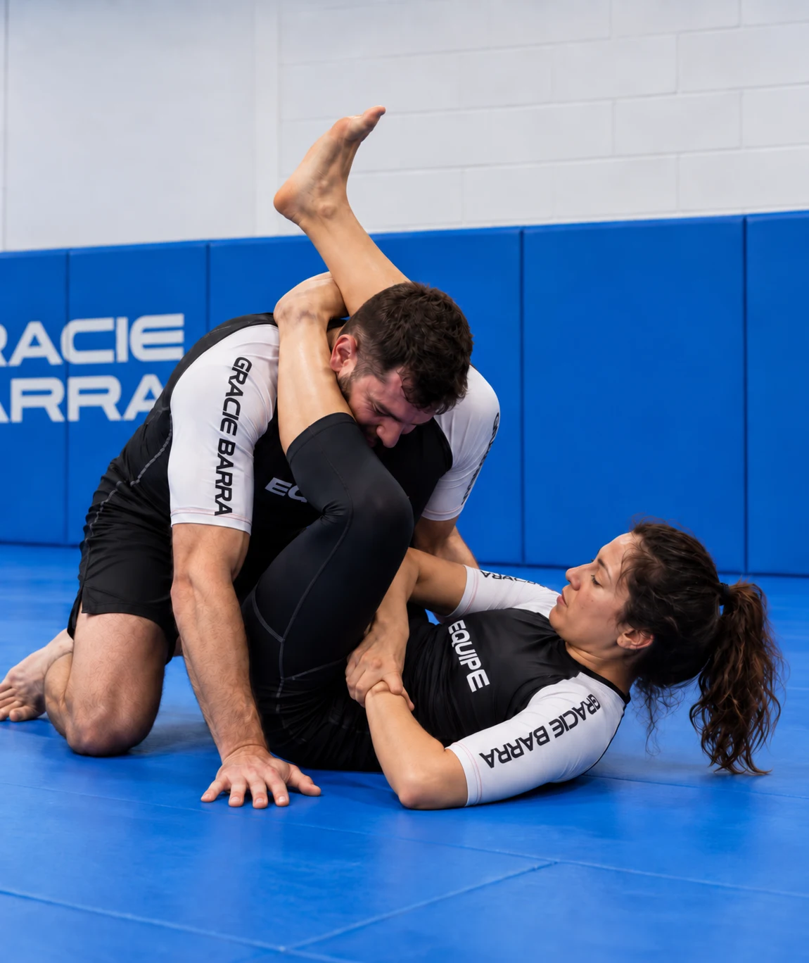 No-Gi Brazilian Jiu-Jitsu training at Gracie Barra Andover